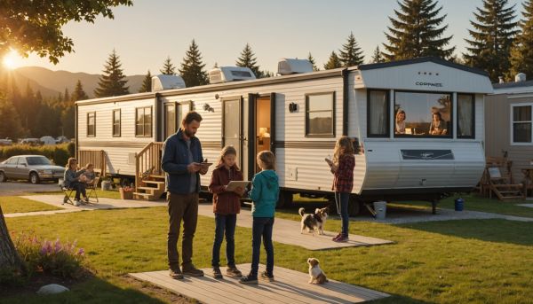 Quel mobil-home réserver pour un séjour à cinq ?