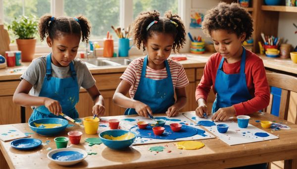 Quelles activités créatives pour les plus jeunes ?