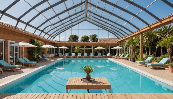 Quels sont les avantages d’un camping avec piscine couverte à brem-sur-mer ?