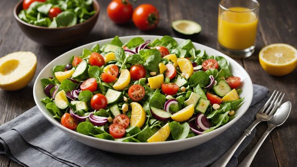 Recettes de salades estivales pour des repas frais et sains