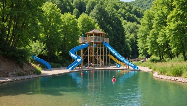 Découvrez les campings avec parc aquatique en aveyron pour s'amuser