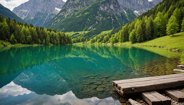 Séjour nature au bord d'un lac en savoie
