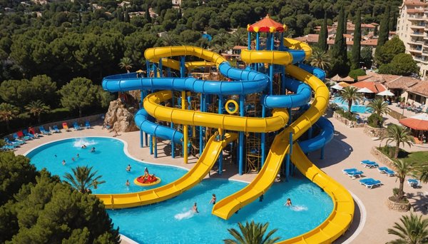 Découvrez les meilleurs parcs aquatiques de la côte d'azur
