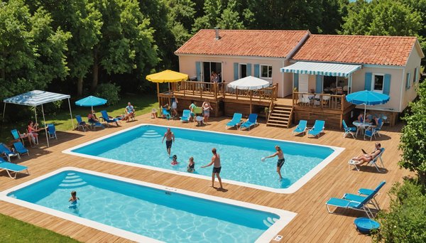 Les avantages d'un camping avec piscine en vendee